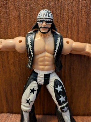   1999 WCW NWO Toy Biz Macho Man Randy Savage Wresting figure Black White  