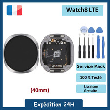 Ecran Complet Noir Galaxy Watch8 LTE (40mm) (L325) Service Pack + Outils