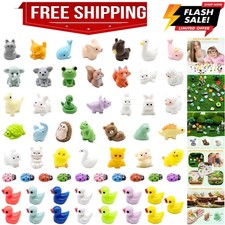 60PCS Mini Resin Animals Tiny Resin Animals to Hide Miniature Animal Figurine...