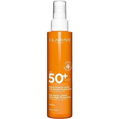 Clarins Sonnenspray Milch sehr hoher Schutz LSF50 150 ml