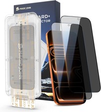 MAGIC JOHN 3Rd Gen Upgraded for Iphone 17 Pro Max Privacy Screen Protector 6.9 I