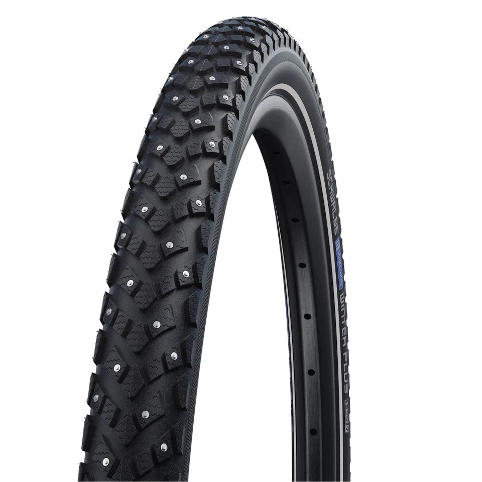 Schwalbe Fahrrad Winterreifen Marathon Winter Plus Schwarz-Reflex HS396 28x1,35