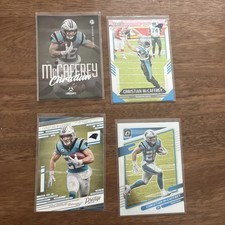Christian Mccaffrey 4 Card Lot - 2021 Panini Carolina Panthers