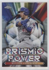 2021 Topps Chrome Prismic Power Willson Contreras #PP-6 0nr3