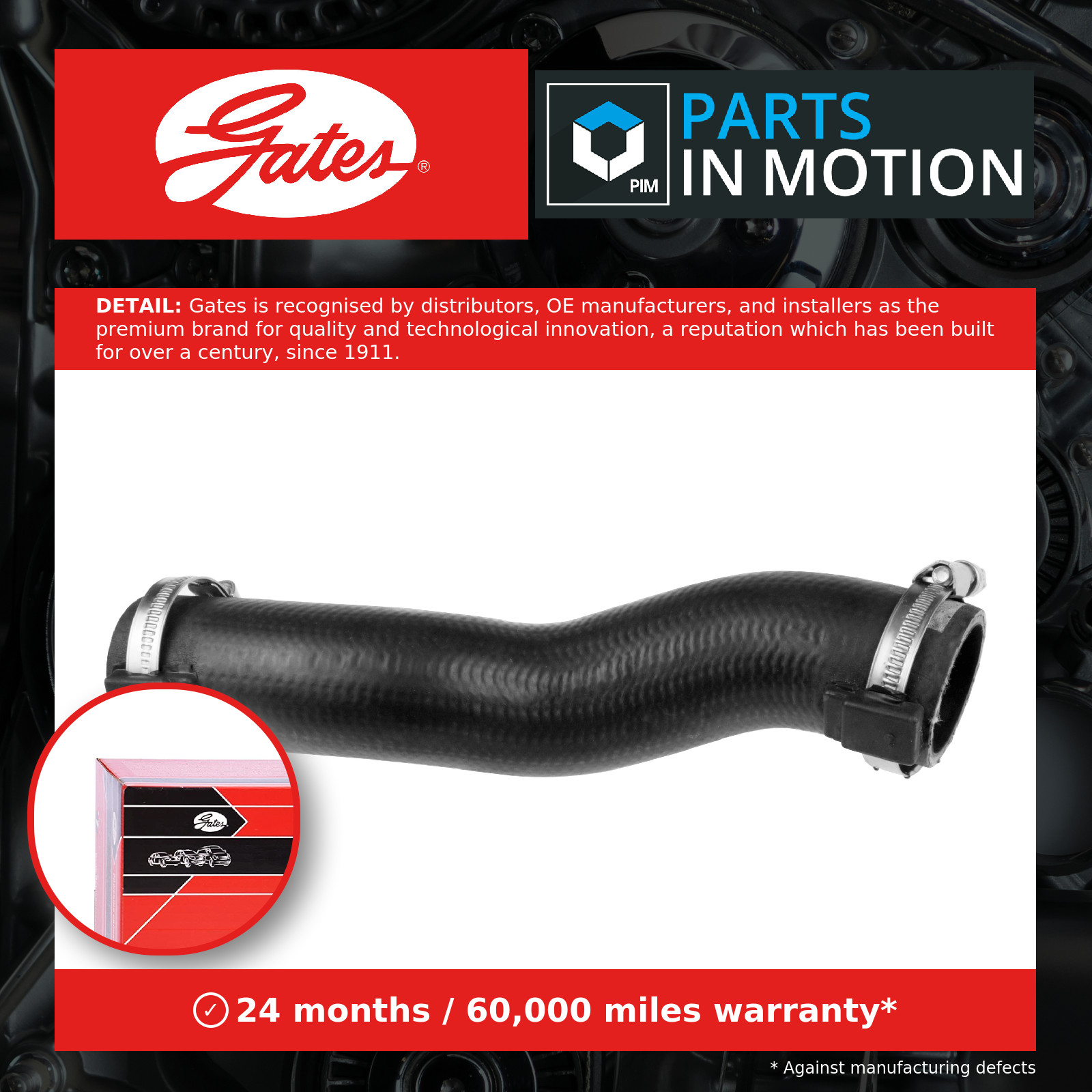 Turbo Hose 09-1250 Gates Charger 282732A770 Genuine Top Quality Guaranteed New - Image 14