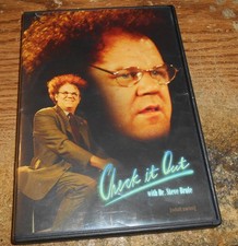 CHECK IT OUT WITH DR. STEVE BRULE SEASONS 1 & 2 DVD/JOHN C. REILLY/ADULT SWIM!