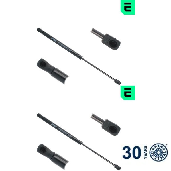 2X Gasfeder FüR Heckscheibe Optimal AG-51540 Heckklappe DäMpfer FüR VW-image