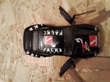 DIECAST 1993 RACING PORSCHE CARRERRA 911 BY BURAGO IN BLACK.  GOOD CONDITION.