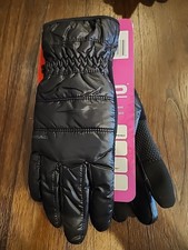 NWT Head Women's Waterproof Hybrid Gloves. Black.  Medium