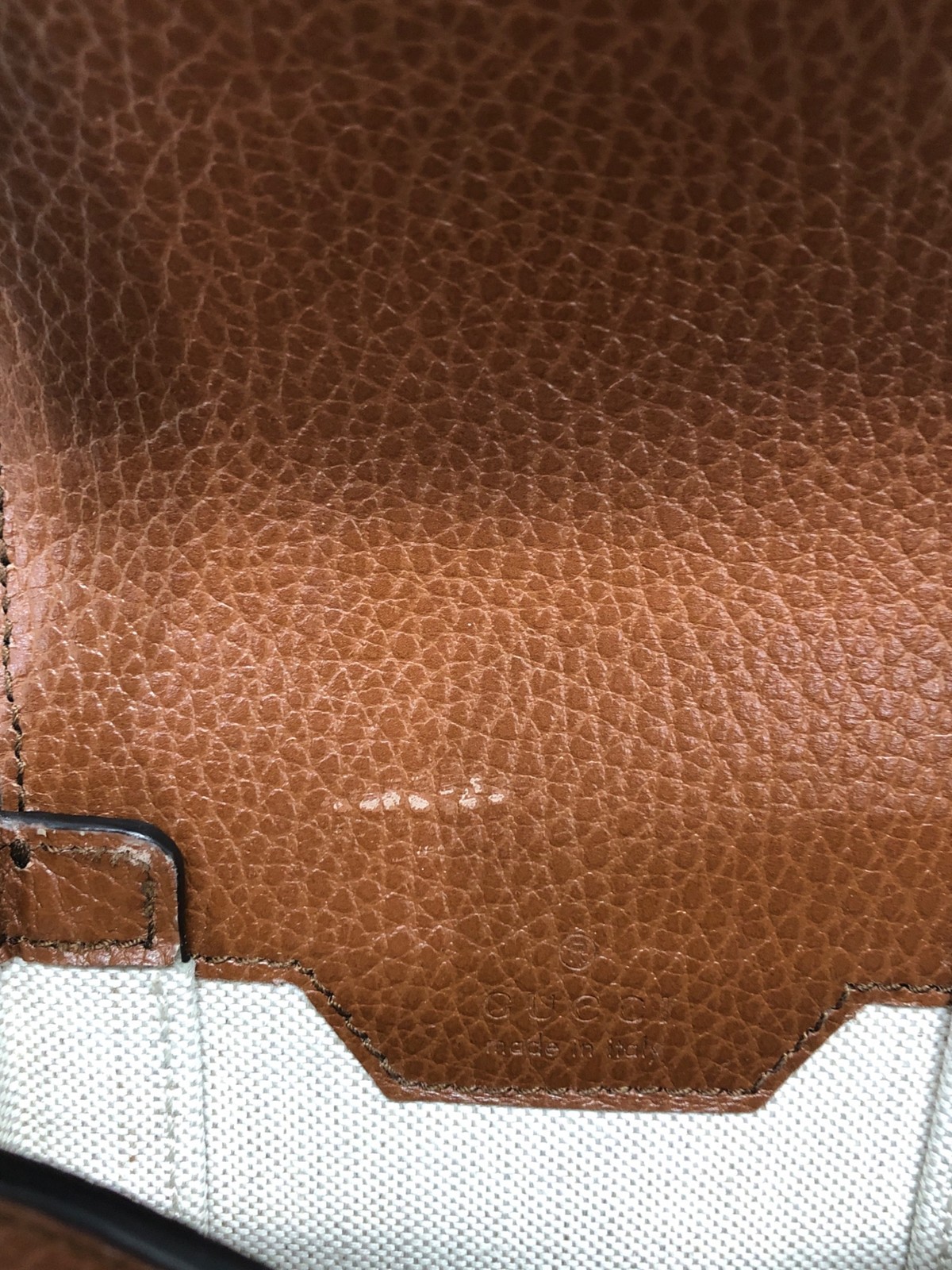 Gucci Horsebit 1955 Mini Bag Brown Blue Leather 625615 Crossbody SN2561 thumbnail 17