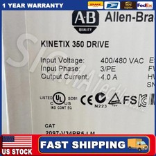 2097-V34PR5-LM /A Kinetix 350 Servo Driver Factory Sealed AB US Free Tax