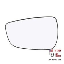 Hyundai Rearview Left Driver Side Heated Mirror Glass W/Backing Plate