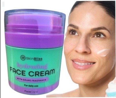 SET 5 FEUCHTIGKEITSCREME GESICHT SKINBLISS FACE CREAM MIT TRAUBENGURKENÖL