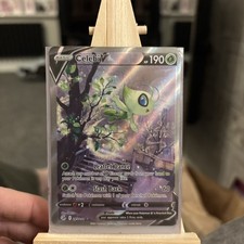 Celebi V (245/264) Fusion Strike Alt Art Ultra Rare Pokemon Card