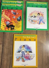 Alfreds Basic Piano Library Duet Broadway 1B, Basic 1B, 3. Sheet Music Lot of 4