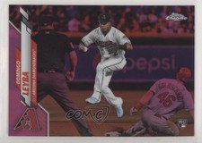 2020 Topps Chrome Pink Refractor Domingo Leyba #10 11pj
