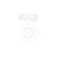 Mahle 081 PI 00105 001 Kolben