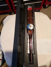 Dial Torque Wrench By Belknap, New,  VB1003LDFN, 1/2" Drive, 0-100ft.lbs.