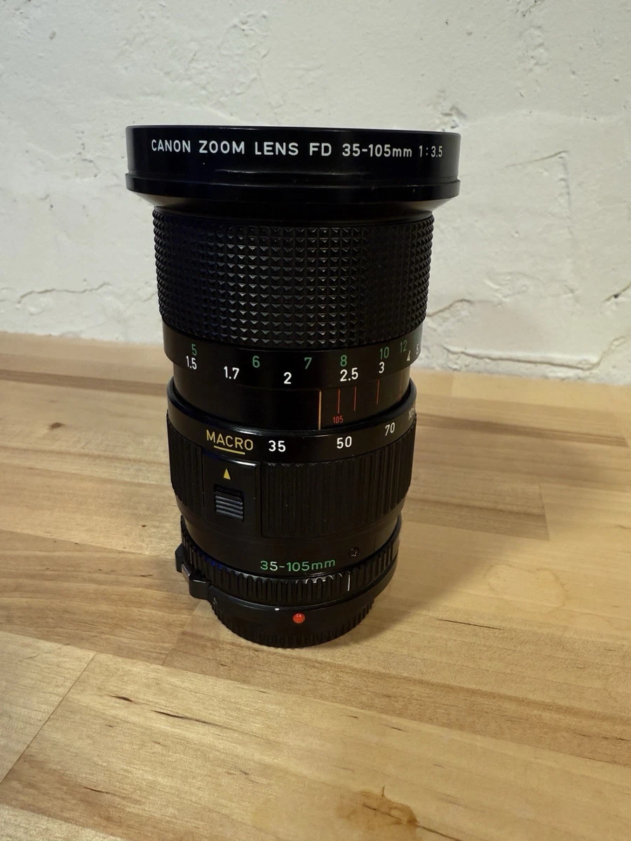 Canon FD f/3.5 Camera Lenses 35-105mm Focal for sale - eBay