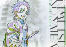 Demon Slayer Kimetsu A4 Clear File Tanjiro Kamado Original Drawing
