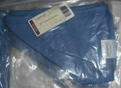 Longaberger Cornflower Blue 10'' or 10 inch Generations Basket Liner #2377988