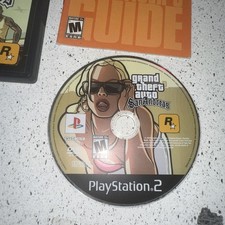 Grand Theft Auto: San Andreas (Sony PlayStation 2, 2004) Complete Game PS2