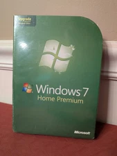 Microsoft Windows 7 Home Premium 32 & 64-bit Standard Software Operating System