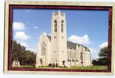 Postcard Williams Memorial Chapel College of the Ozarks Point Lookout MO USA