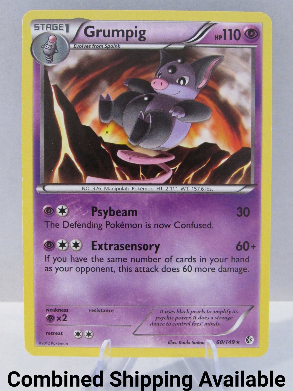 Grumpig 60/149 Boundaries Crossed LP English 9984