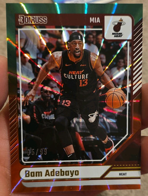 2024-25 Panini Donruss Bam Adebayo Miami Heat #92 Serial #05/99