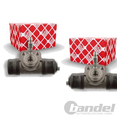 2x FEBI BILSTEIN RADBREMSZYLINDER passend für AUDI 100 50 80 90 COUPE SEAT