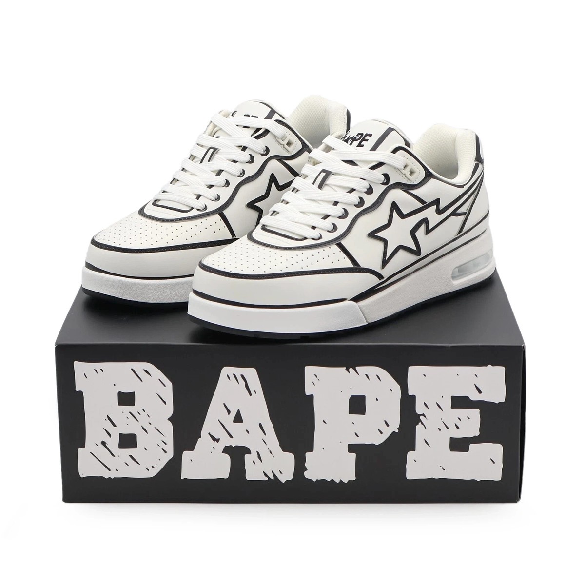 001FWJ731918C Joshua Vides A BATHING APE ROADSTA White (Men's) | eBay
