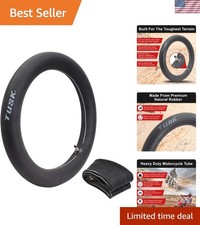 Natural Rubber Motorcycle Tube 70/100x17 - High Durability Resilience