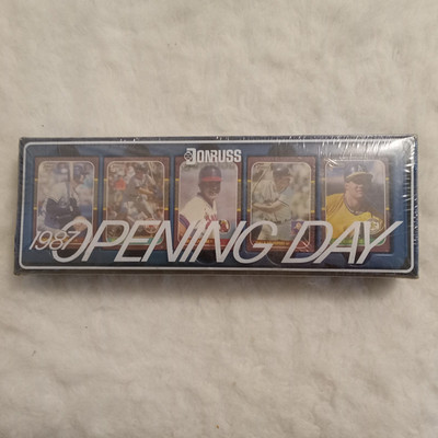 1987 Donruss Baseball Opening Day Complete Factory Sealed Set 