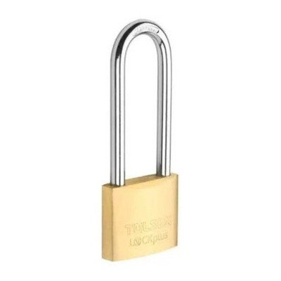 Tolsen Messing Vorhängeschloss Standard & Langer Bügel Schwerlast Security Lock