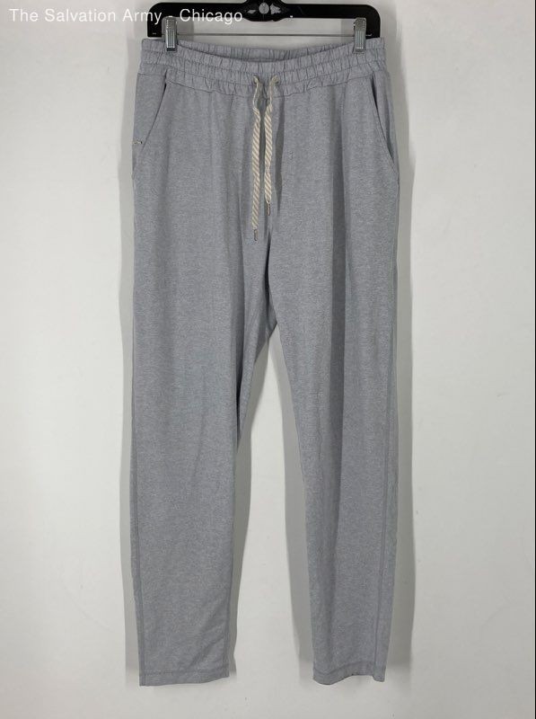 Vuori Mens Gray Activewear Elastic Waist Pockets Sweatpants Size Large