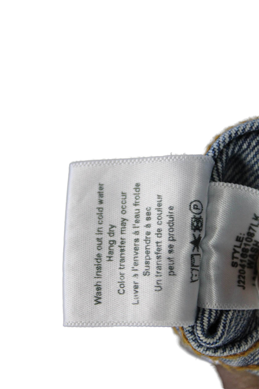 Veronica Beard Womens Basic Jacket Blue Cotton Sh… - image 6