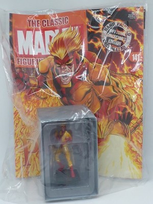 MARVEL EAGLEMOSS FIGUR MIT ENGLISCHEM HEFT * PYRO