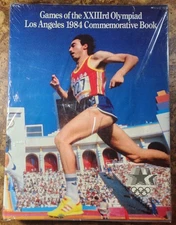GAMES OF THE XXIIIrd OLYMPIAD LOS ANGELES 1984 COMMEMORATIVE BOOK New,loose wrap