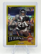 2025 Topps Chrome - Joe Mixon #1975-14 1975 Yellow Throwback Refractor 024/275