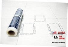 Clear Adhesive Car Carpet Protector Film Roll, Sticky Disposable Car 200 ft