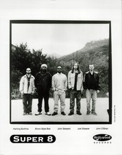 Super 8 Band Silver Gelatin Print 1995 Hollywood Records Promo Press Photo Music Super 8 Band Silver Gelatin Print 1995 Hollywood Records Promo Press Photo Music