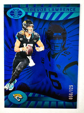 2024 Panini Illusions Trevor Lawrence BLUE Trophy Card SP #/125 Jaguars Star!