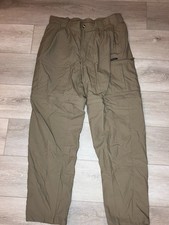 Exofficio Pants Men's Brown Convertible Zip Pockets Nylon Hiking Outdoor M