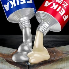 Aluminium Metal Repair Epoxy Adhesive Glue Weld Grade Strength Sandable