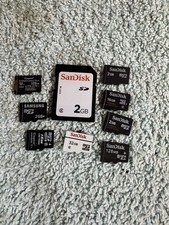 Job Lot Various Memory Cards Sd Cameras Mobiles Tablets Etc Mixed Bundle |||