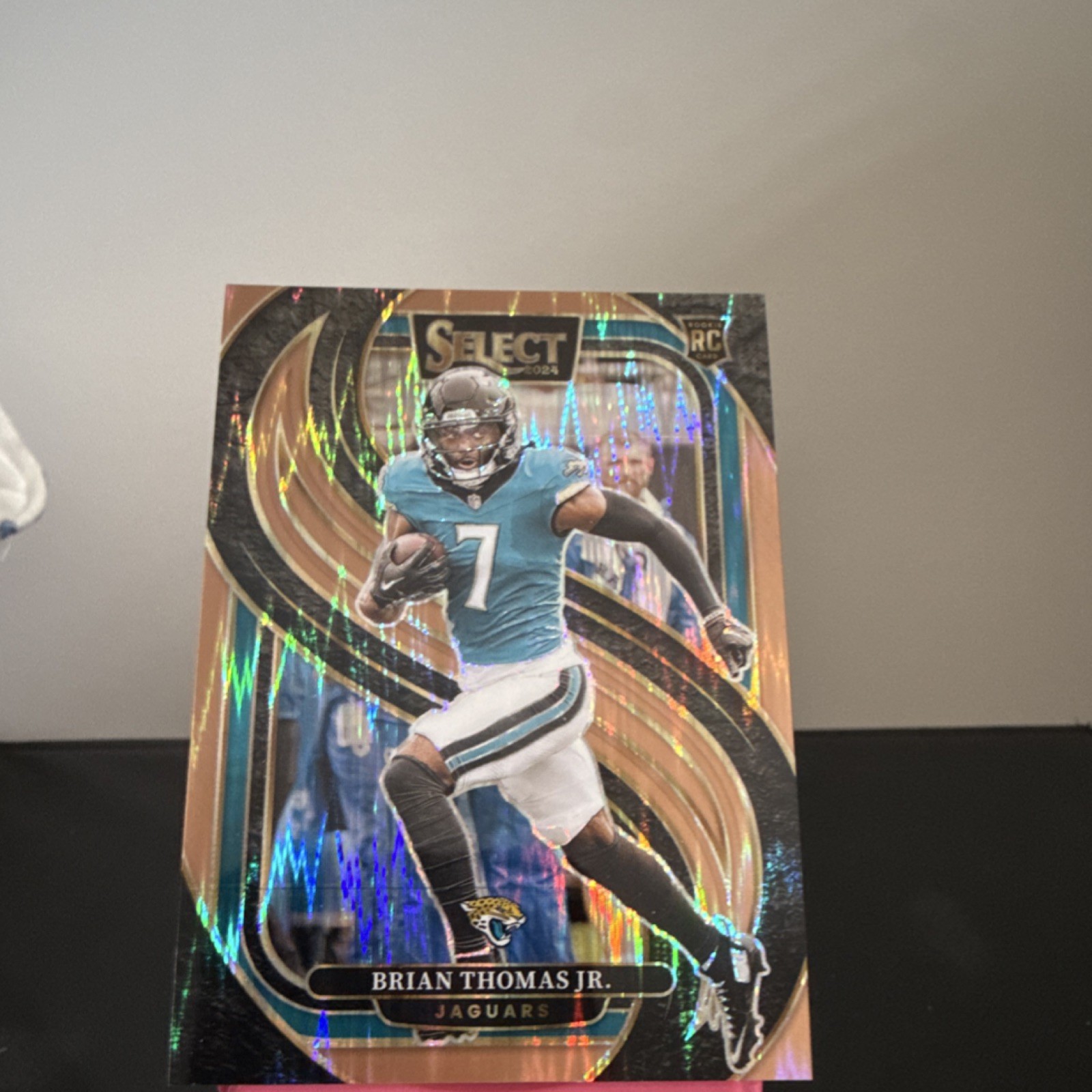 Panini 2024 Select Brian Thomas Jr. #143 Copper Shock Prizm /299 Jaguars RC