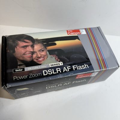 Vivitar DF-383 Shoe Mount Flash for  Canon DSLR AF VIV DF 383-CAN Digital Camera