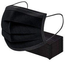 Omnitex British Brand BLACK 3ply Premium Type IIR Disposable Surgical Face Mask