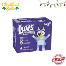Luvs Platinum Protection Baby Diapers Size 4, 164 Count